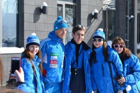 Волонтер 2013 - Дмитрий Малышко, член Сборной России по биатлону