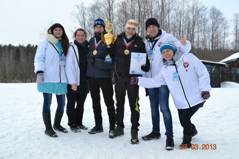 Волонтеры Всероссийской зимней спартакиады