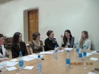 Участники научно-практического семинара «В мире перевода» (2011 г.)